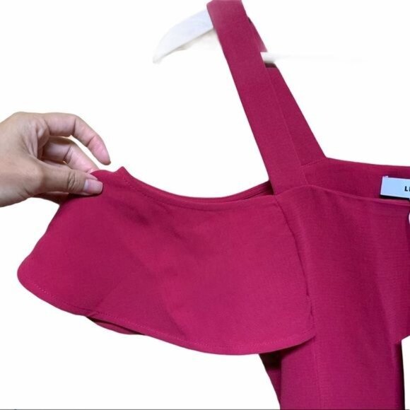 NWT Likely x Revolve Cold Mini Dress Size 0 Babydoll Y2K Preppy Tenniscore - Picture 6 of 6